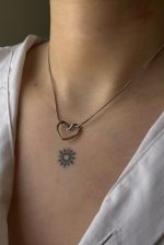 گردنبند قلب تو خالی کد 02 - Image 2