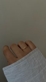 انگشتر طرح گره - Image 2